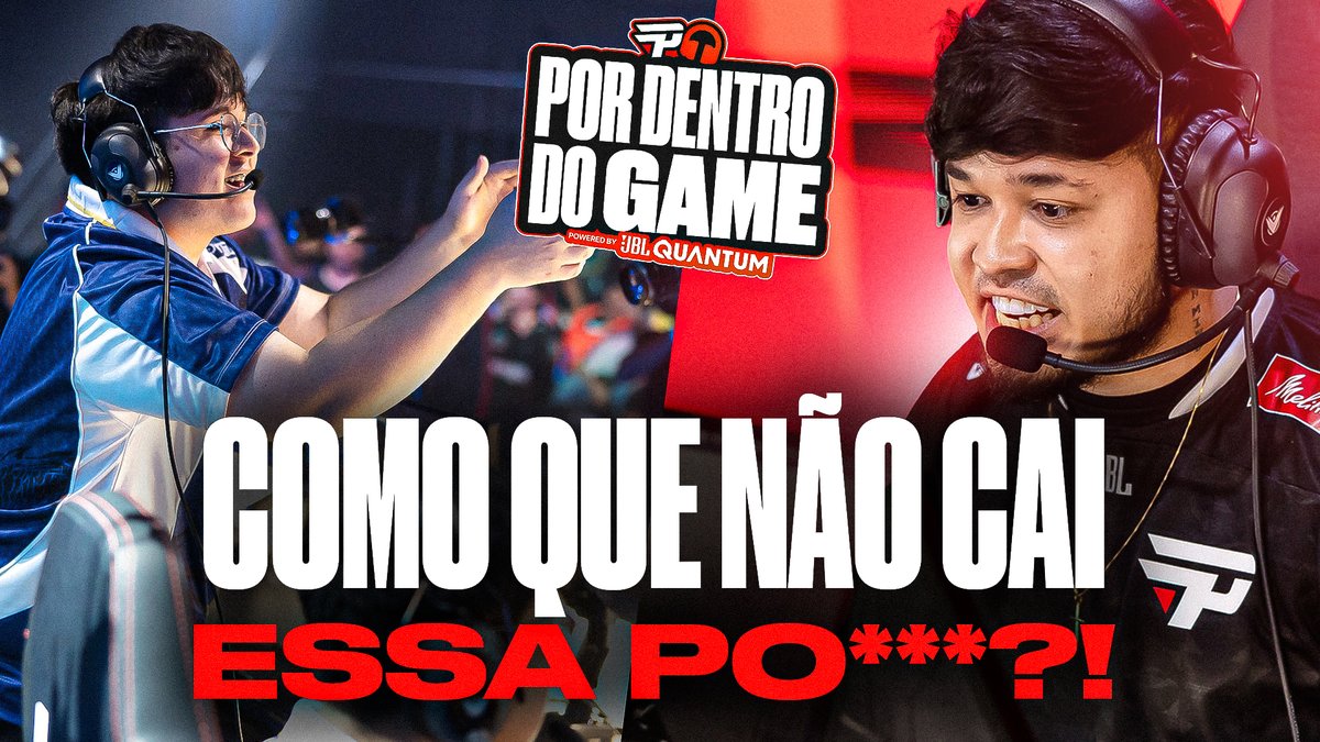 chegou o mais temido 🫠 o #PorDentroDoGame by JBL Brasil da segunda semana de #LTASul tá no ar, corre no link e vem ver o vídeo completo 👇