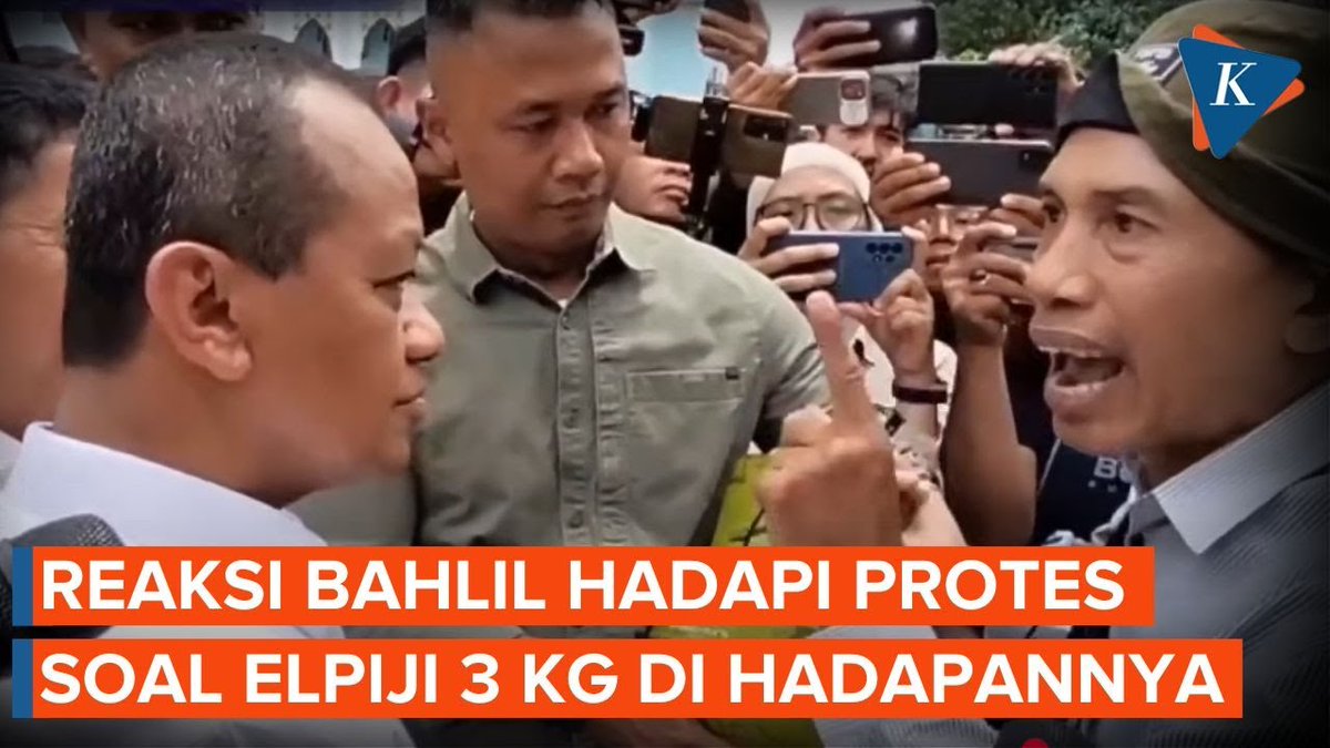 "Bukan masalah ambil gasnya. Anak kami lapar, Pak, butuh makan, butuh kehidupan, Pak. Loginya berjalan dong, Pak," kata Effendi. | #Elpiji3Kg #BahlilLahadalia