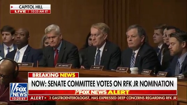 NEW: Robert F. Kennedy Jr. moves closer to leading HHS after advancing through the Senate Finance Committee.