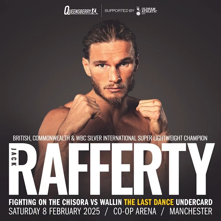 💙 Frank and Judith have got their tickets to support Jack Rafferty this Saturday! 🥊 There's a last chance to get yours for the big title defence at Co-Op Live Arena at the weekend. #oafc Full details 👉