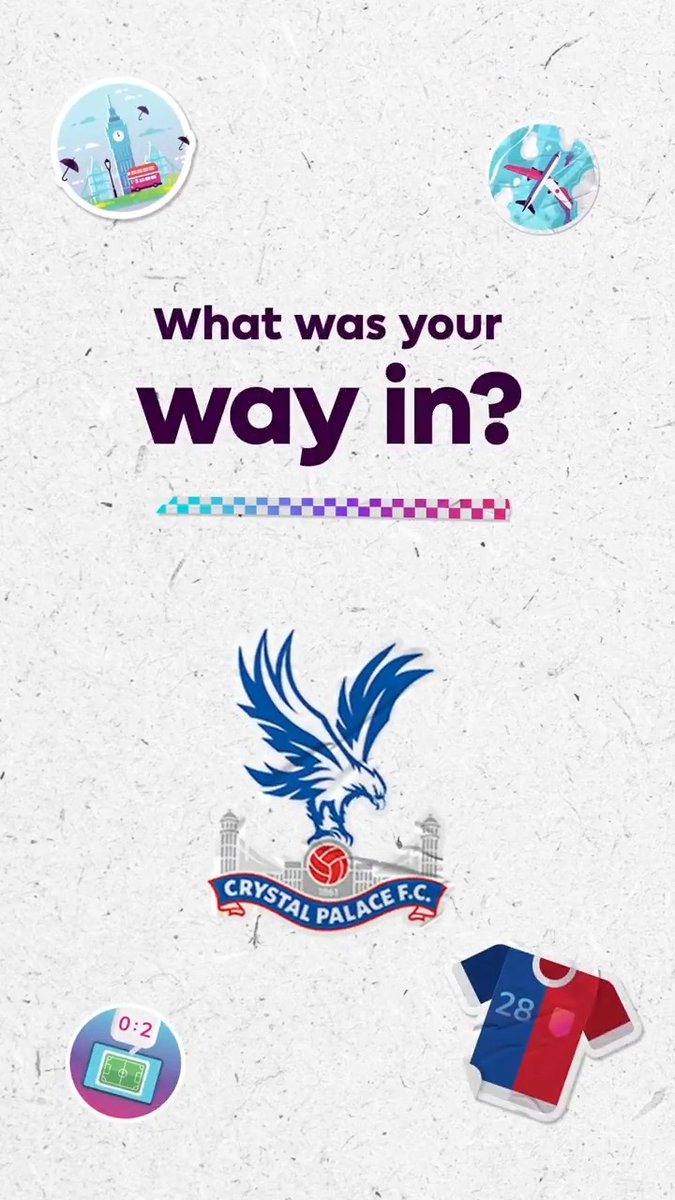 What was your way in? ❤️ American Crystal Palace F.C. fans share what drew them to the Eagles 🦅