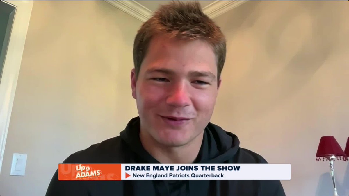 Did #Patriots QB Drake Maye do any recruiting while he was at the Pro Bowl??? 👀📈 "Definitely... I let 'em know that the Pats got some things to make some moves THIS offseason." Drake Maye New England Patriots Kay Adams