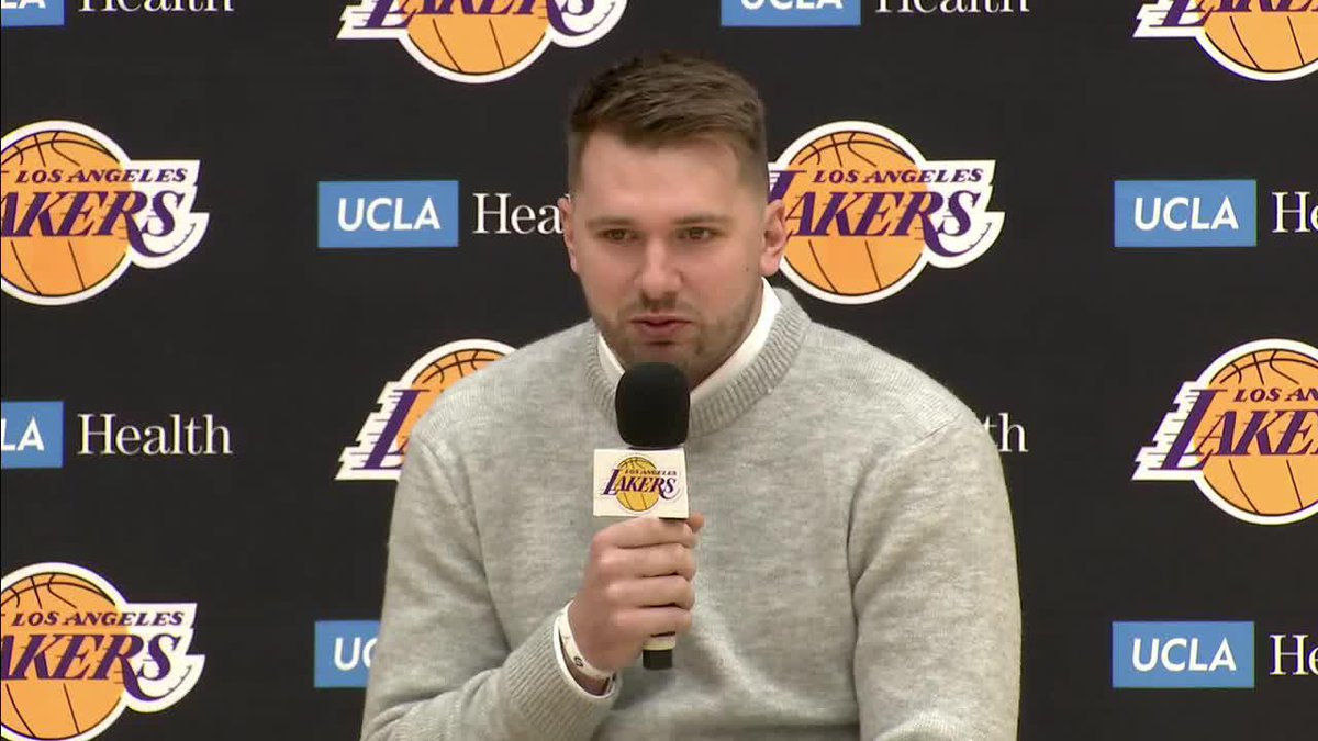 "When I got a call, I had to check if it was April 1st. I didn't really believe it at first." –Luka on when he got the call he was being traded
