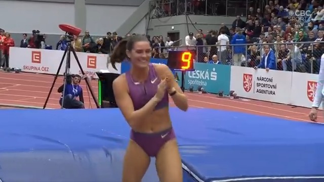 SILVER FOR AlyshaNewman.eth 🥈🇨🇦 The Olympic bronze medallist cleared 4.50m at the World Athletics Czech Indoor Gala in Ostrava