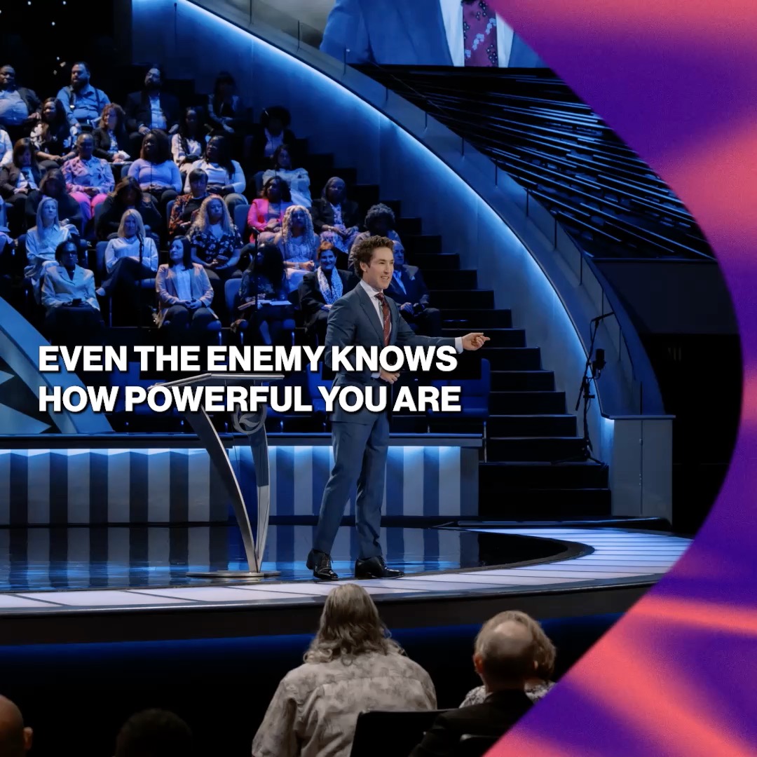 God has armed you with strength for every battle. He’s surrounded you with favor. Goodness and mercy are following you. He's going before you making crooked places straight. Check out this message from Joel! "You Are Very Powerful":
