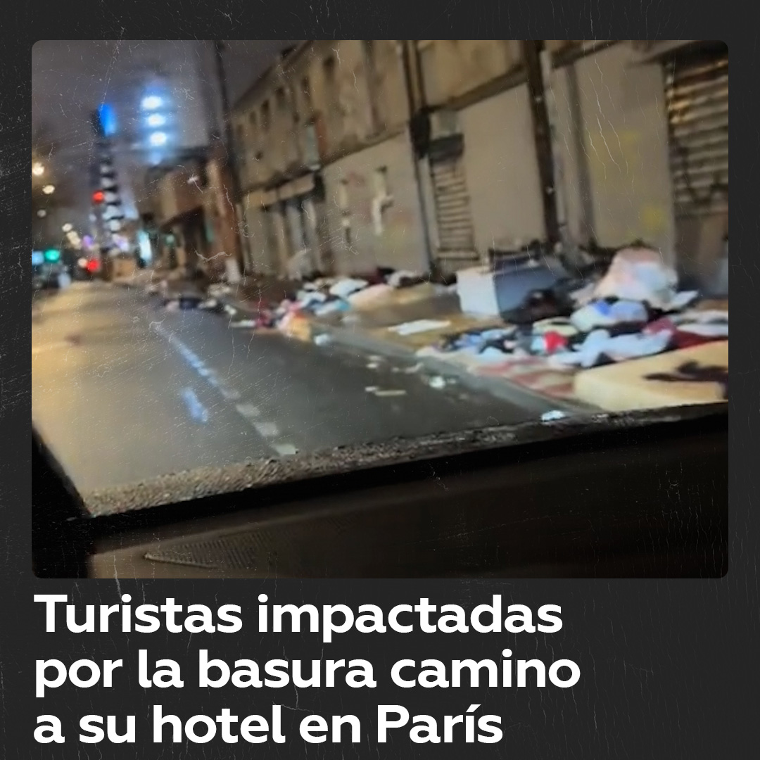 🗼 Turistas impactadas por la basura camino a su hotel en París Unas chicas alemanas decidieron relajarse en un hotel de 50 euros en París, pero el camino hasta el establecimiento no era como lo habían imaginado: había montones de basura por todas partes.