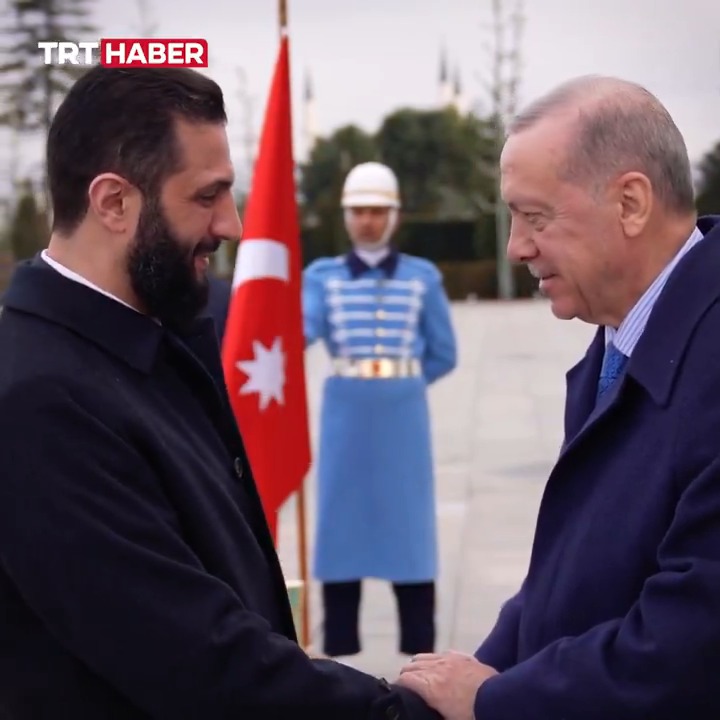 Özgür Suriye'den Türkiye'ye tarihi ziyaret.