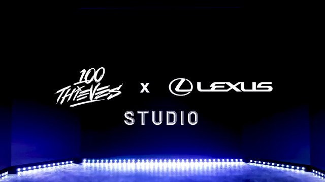 Introducing the Lexus Studio ๐ฅ The home of 100 Thieves Content.