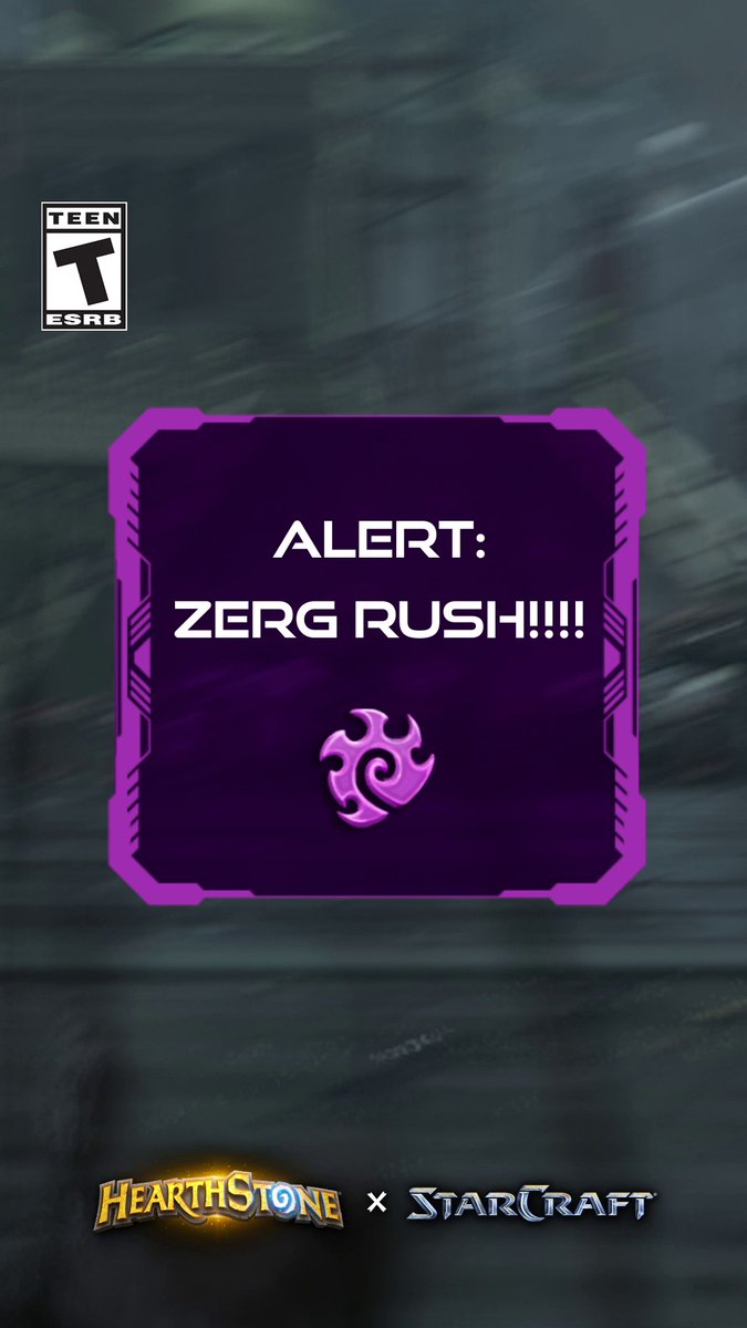 Zerg Rush hits Hearthstone! 👾 Can you survive the swarm?