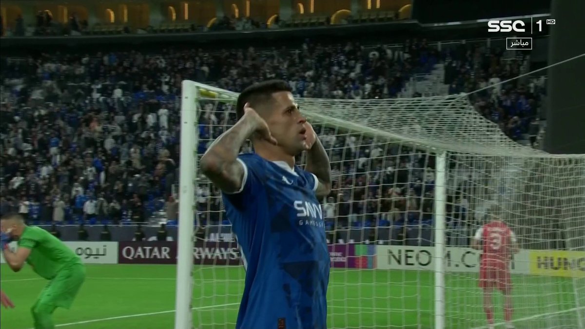 عندما يتحدث الهلال تصغي كل آسيا 💙