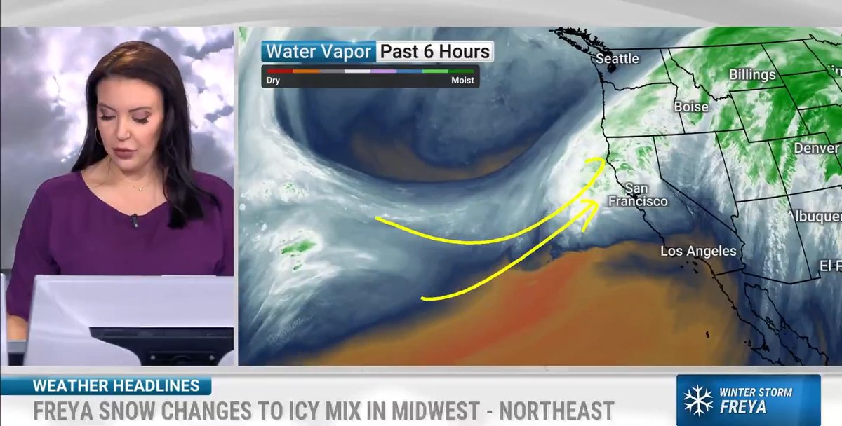 A plume of moisture is taking aim at California. Here’s what you need to know with Meteorologist Felicia Combs: