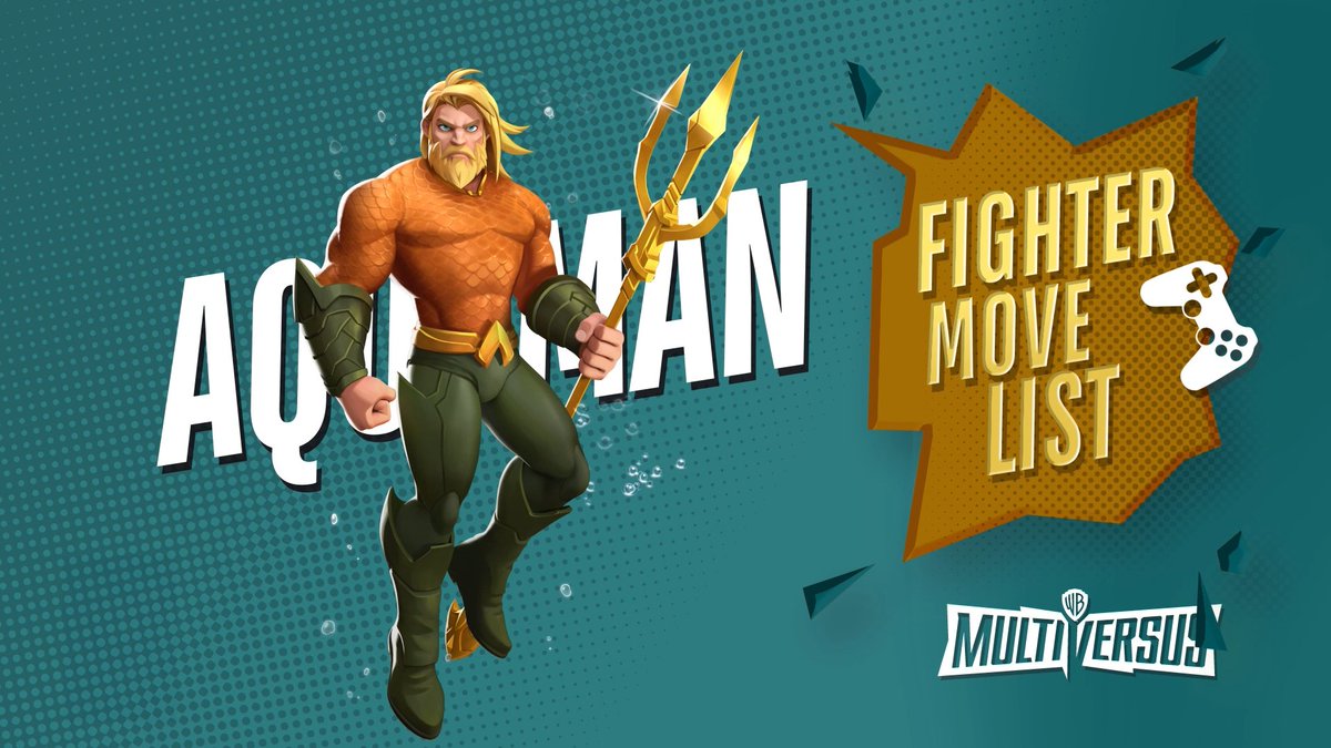 Smack 'em with a dolphin and ride your seahorse outta there, Atlantis-style! 🐬 Plunge into Aquaman's move set now. #MultiVersus