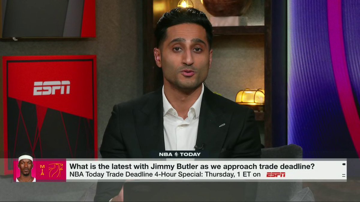 "The Suns and Warriors remain very key to watch here [for Jimmy Butler]." 😯 Shams Charania with the latest on Jimmy Butler's future with the Miami Heat.