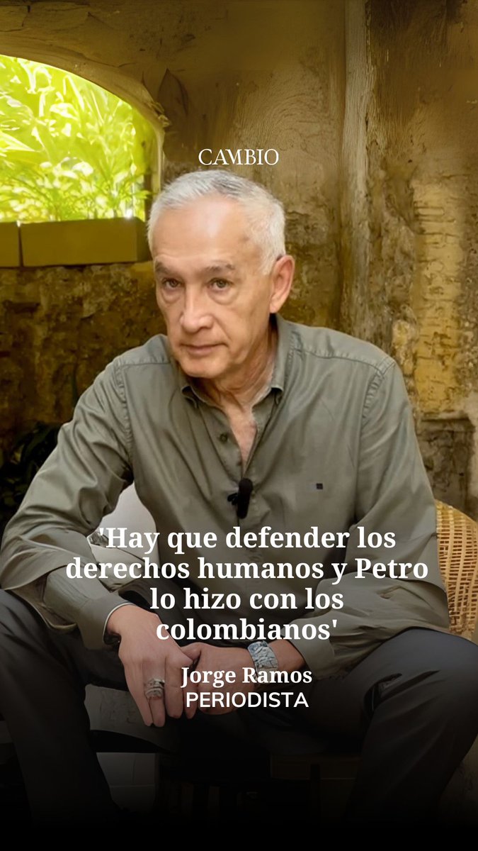Jorge Ramos, uno de los periodistas más influyentes de los Estados Unidos, habló con CAMBIO sobre la crisis diplomática entre Donald Trump y Gustavo Petro, de los vuelos con inmigrantes esposados y los derechos humanos.