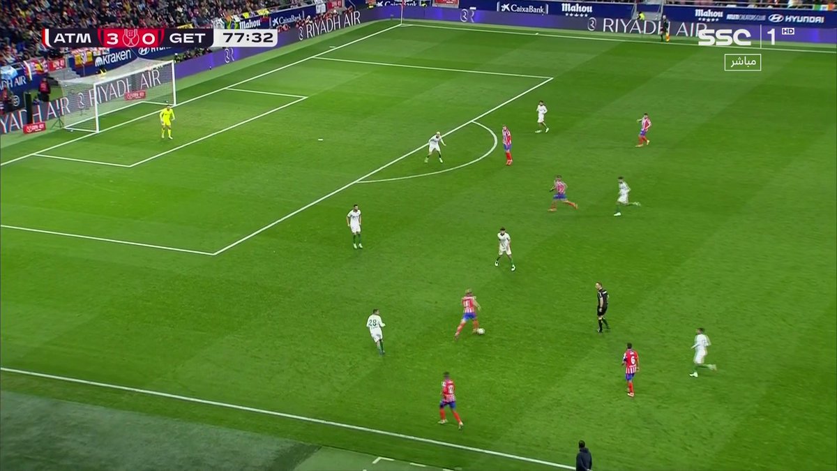 تسديدة انخل كوريا تضيف رابع الأهداف⚽🔥 اتلتيكو مدريد 4 × 0 خيتافي #أتلتيكو_مدريد_خيتافي #CopaDelRey| #SSC