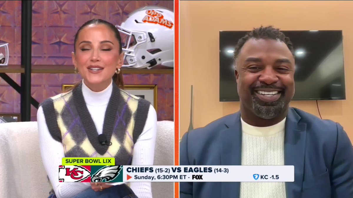 If you ever wonder why Andy Reid's players LOVE HIM so much... just take a listen to Brian Westbrook here 🥹🙌🔊 Kay Adams Brian Westbrook Kansas City Chiefs Philadelphia Eagles | #FlyEaglesFly