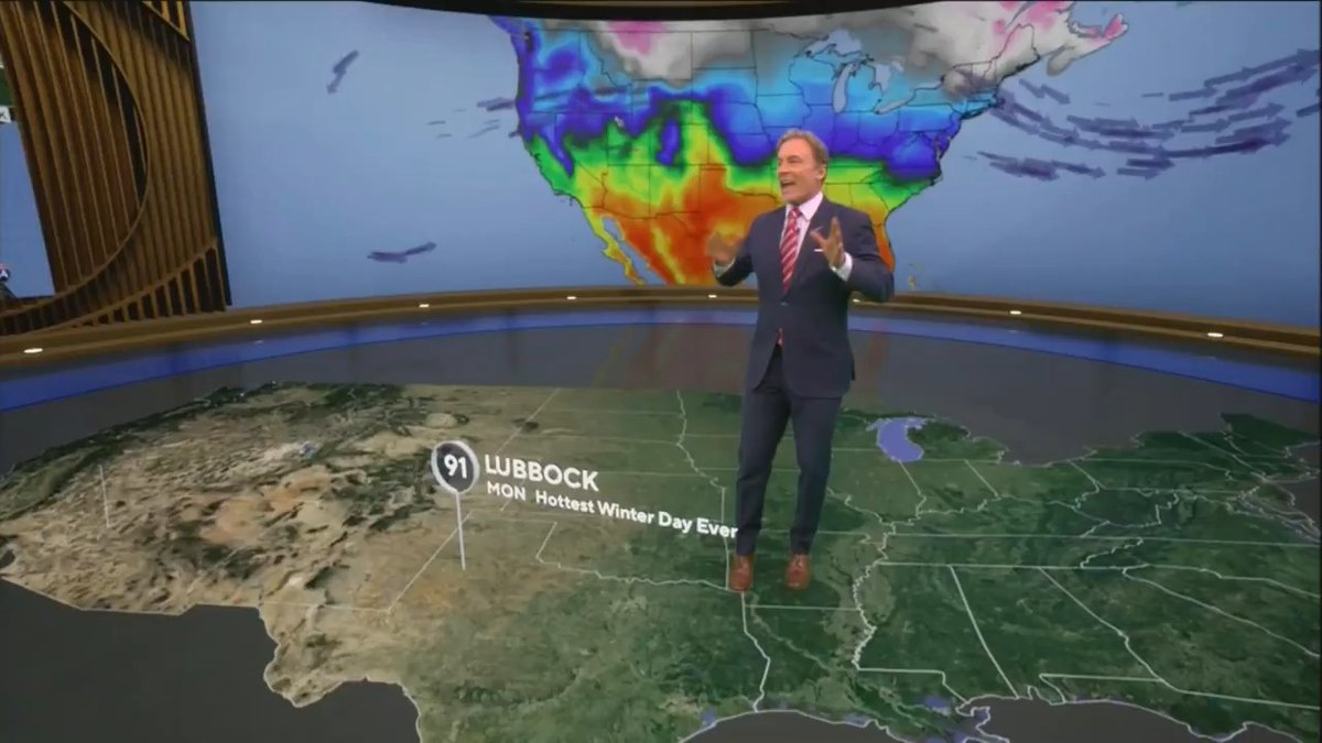 A winter storm is set to bring ice and frigid temperatures to the Northeast, while record-breaking heat scorches the South. Meteorologist Lonnie Quinn is at the map with the forecast.