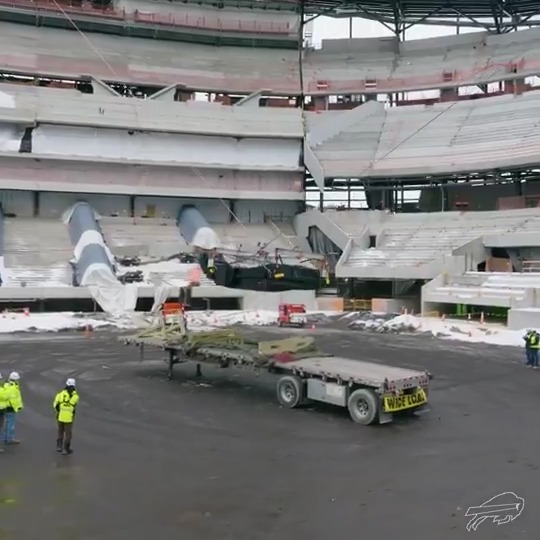 One of the loudest stadiums in the NFL. 😍 New Highmark Stadium is built for Buffalo: