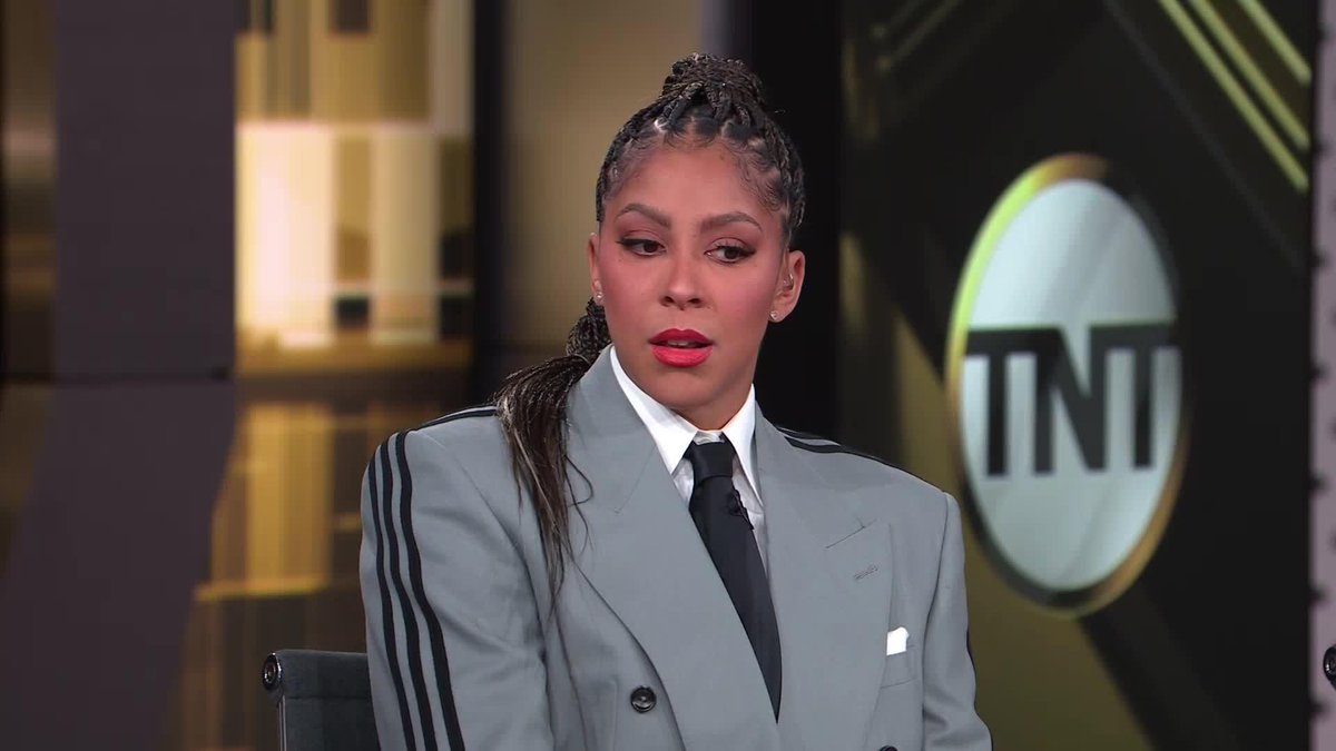 "This is the dude that legit led the Dallas Mavericks to the Finals single handedly." 😤 Candace Parker responds to Shaq saying the Mavs won this trade for the next 2 years 🗣️