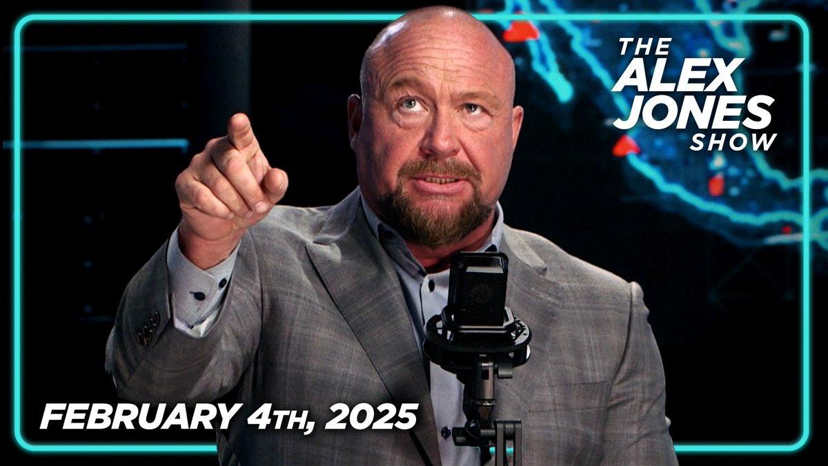 SPECIAL TUESDAY BROADCAST: Trump & Musk Are Devastating The Leftist Globalist Power Structure In LIVE-TIME! For The Latest Developments/Next-Level Analysis, Watch & Share This Must-See Edition Of The Alex Jones Show! — FULL SHOW 2/4/25 » WATCH/SHARE THE LIVE X STREAM HERE: