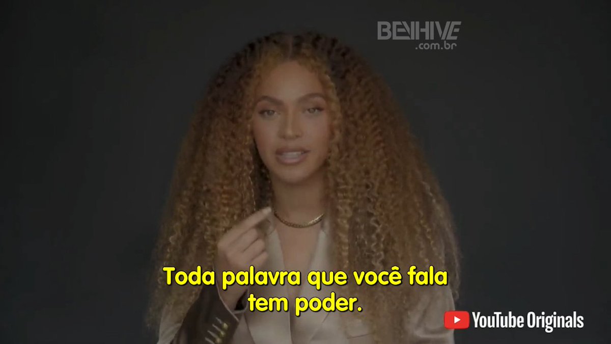 Pra quem veio depois da era RENAISSANCE kkkk seria bom ouvir um pouco desse discurso dela aqui hehe