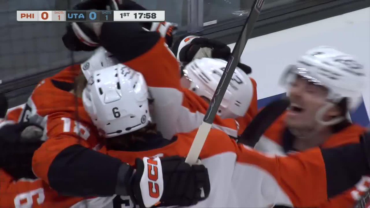 How do you like them Abols?!? #PHIvsUTA | #LetsGoFlyers