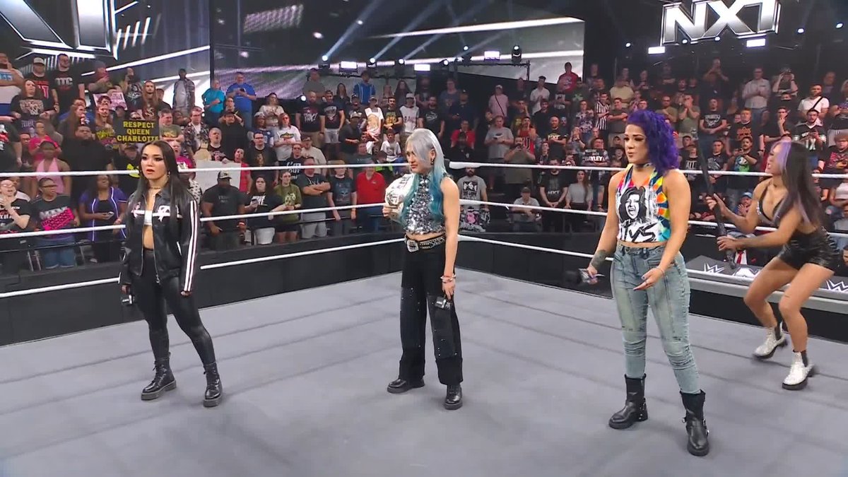 🤯 🤯 🤯 @CoraJadeWWE just completely snapped! 😱 #WWENXT