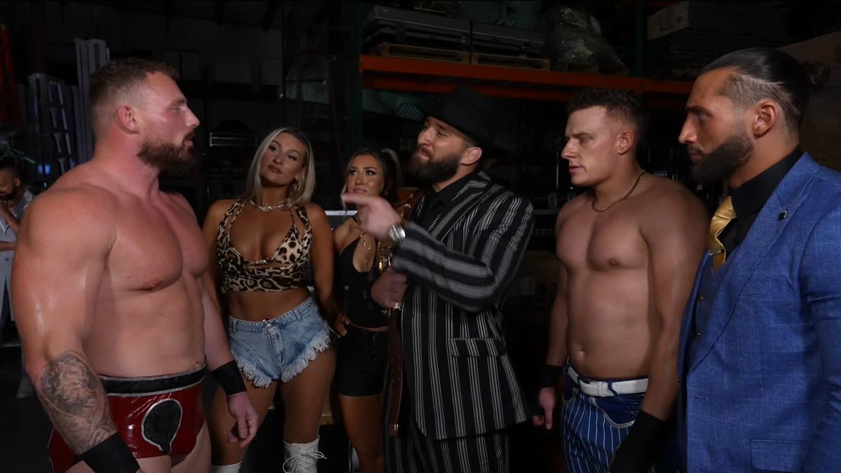 Steel Cage Match?! Looks like Ridge Holland and Tony D’Angelo will fight for the North American Championship inside of a STEEL CAGE! 👊 #WWENXT