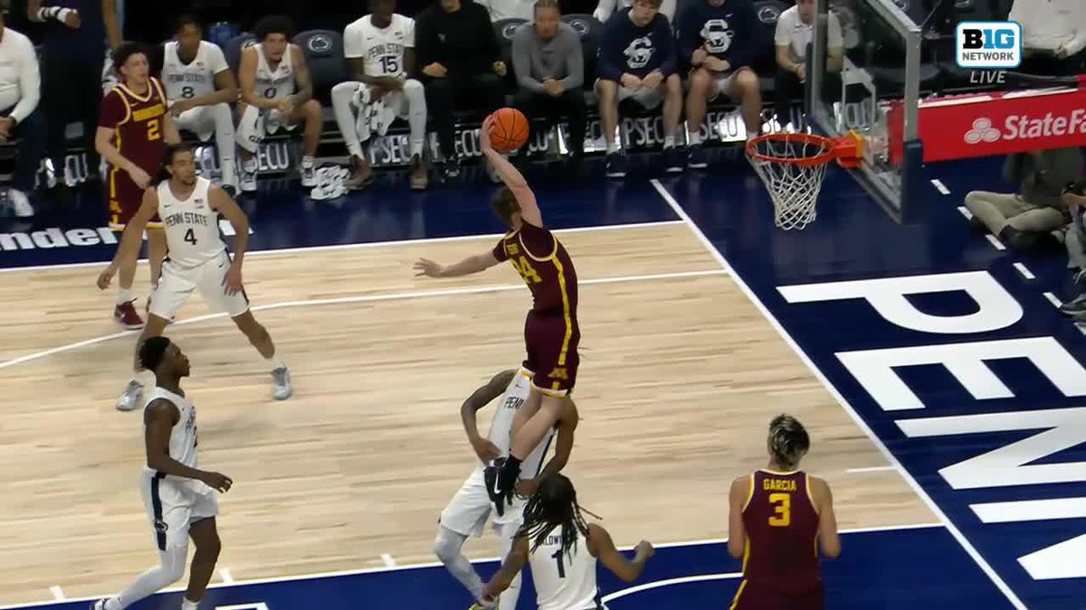 💥 14 PTS 💥 5-5 FG 💥 2-2 3FG 💥 2-2 FT Brennan Rigsby was PERFECT in Minnesota Men's Basketball's W against Penn State 👏 Don't miss his highlights ⬇️ #B1GMBBall