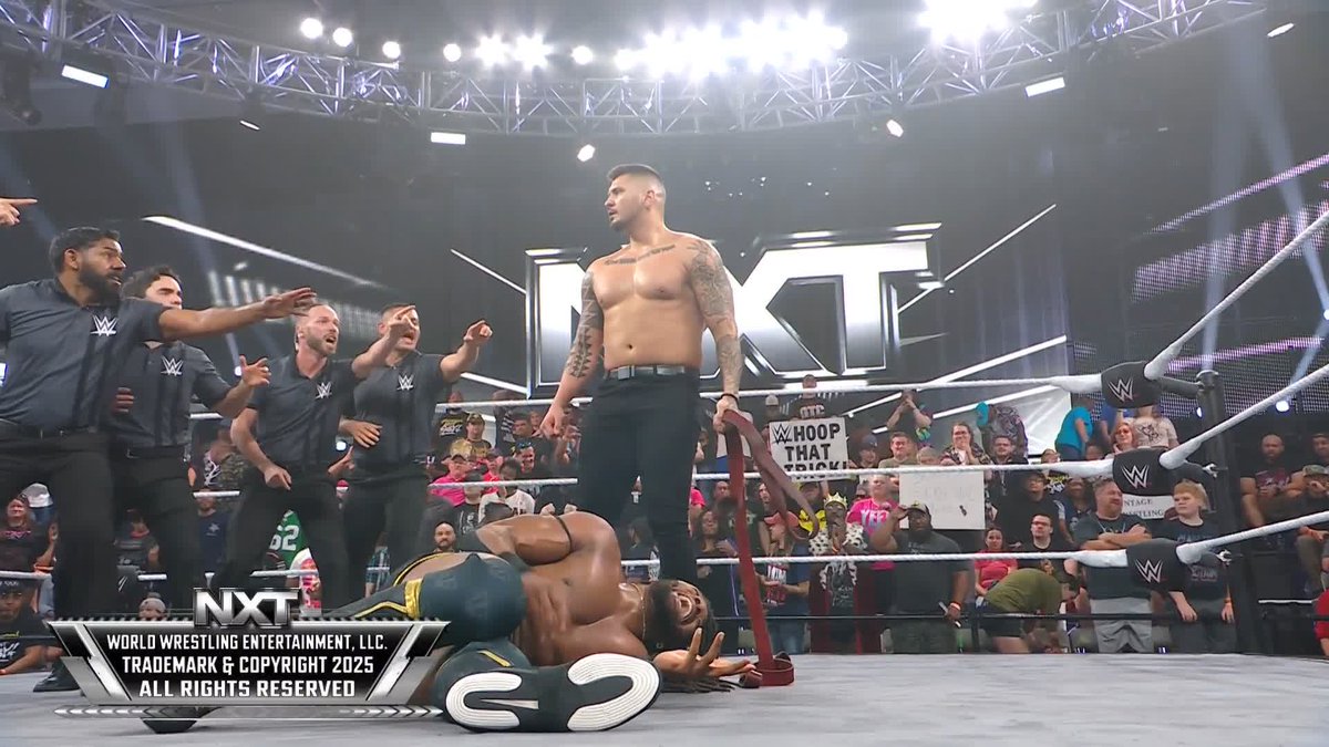 Somebody stop him! 😡 •𝕸𝕯𝕶• is out of control!!! 😱 #WWENXT