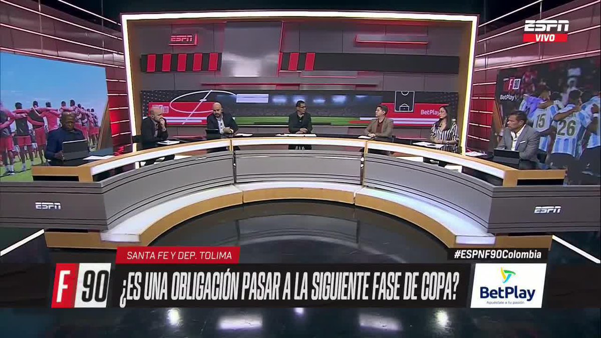 #ESPNF90Colombia | El clásico nocturno del fútbol Santa Fe y Tolima: ¿Obligados a entrar a fase de grupos de la Libertadores? Oscar Cordoba 001: "Ni Santa Fe, ni Millonarios, ni Tolima existen a nivel continental. El único que existe es Nacional". Opina con #ESPNF90Colombia