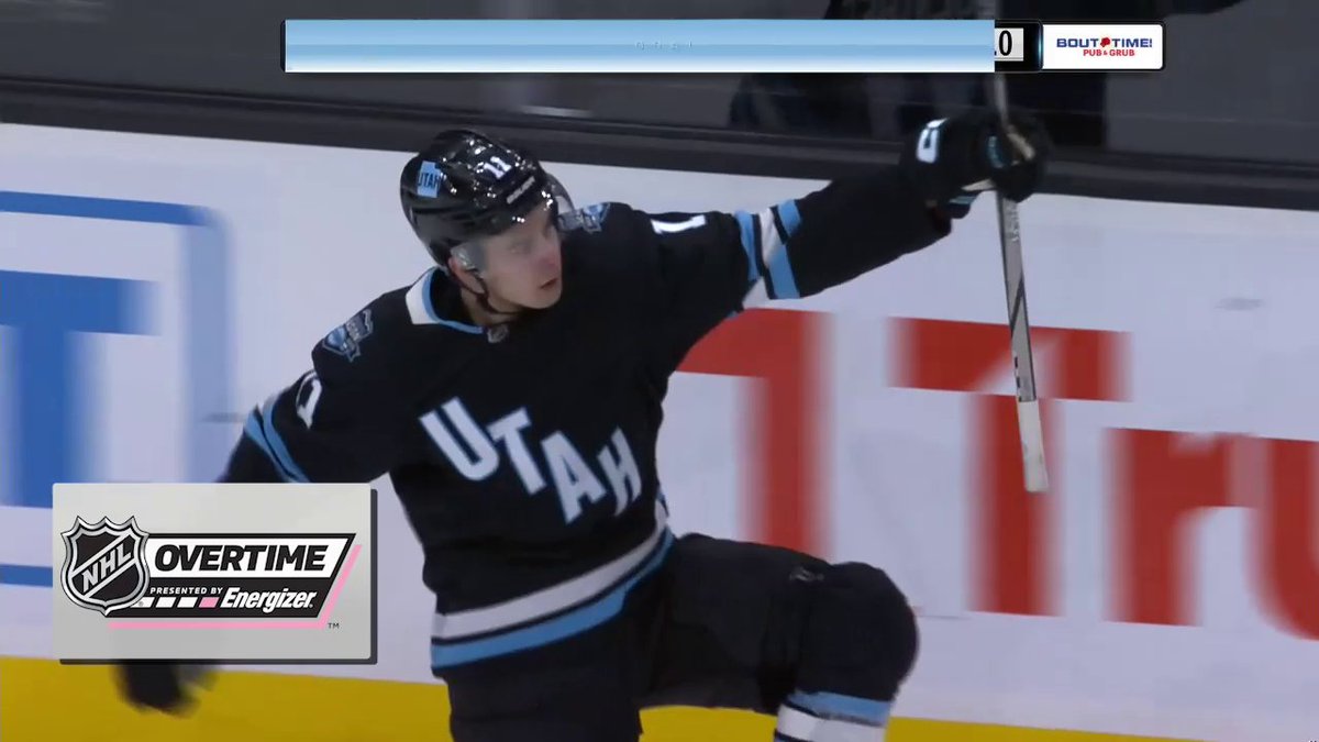 DYLAN GUENTHER WITH ONE SECOND REMAINING!! 😱 He wins it in Energizer overtime in his return to the lineup!