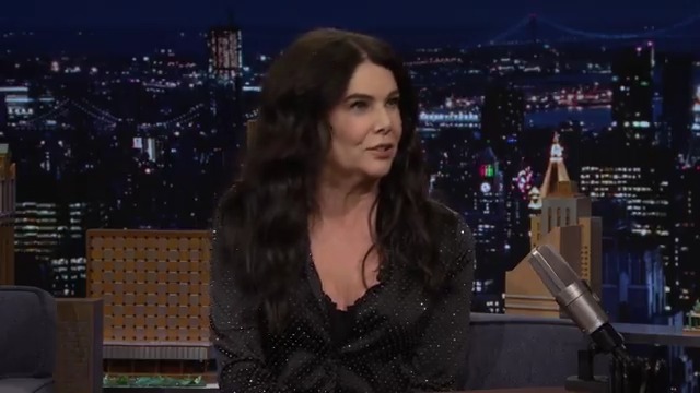 .Lauren Graham reflects on how new generations have come to love Gilmore Girls after premiering 25 years ago! #FallonTonight