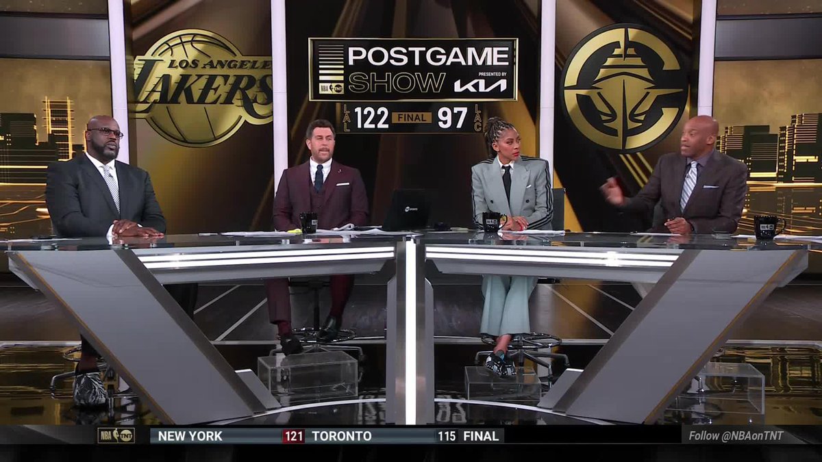 The TNT Tuesday crew talk about the opportunity in front of the Los Angeles Lakers as they sit at 5th in the West 👀