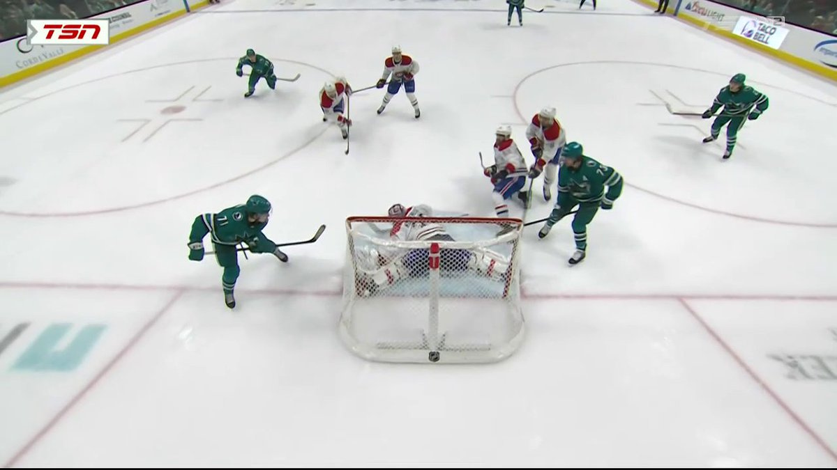 Sam Montembeault absolutely ROBS Celebrini with the glove! 😱