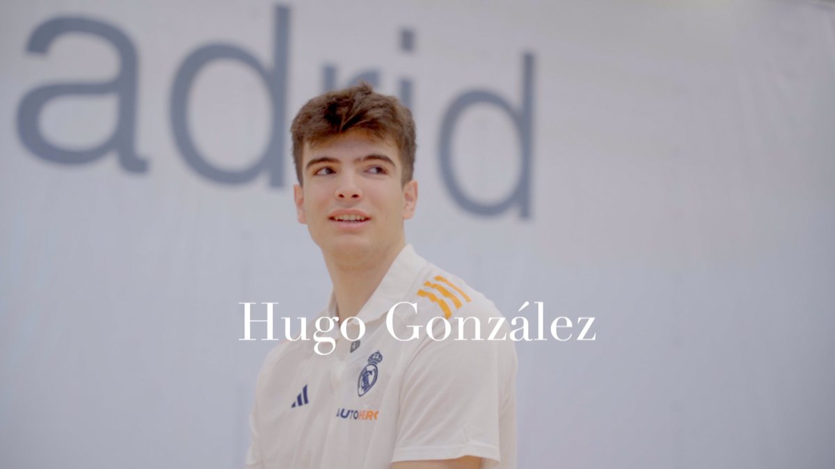 🎂 Hugo González Peña, que vive su primera temporada al completo en #LigaEndesa con el Real Madrid Basket, cumple hoy 𝟏𝟗 𝐚𝐧̃𝐨𝐬... y nosotros aprovechamos para conocerle mejor. "Desde la pretemporada, te das cuenta que esto ya es serio, no quieres desentonar". ¡Felicidades, Hugo!