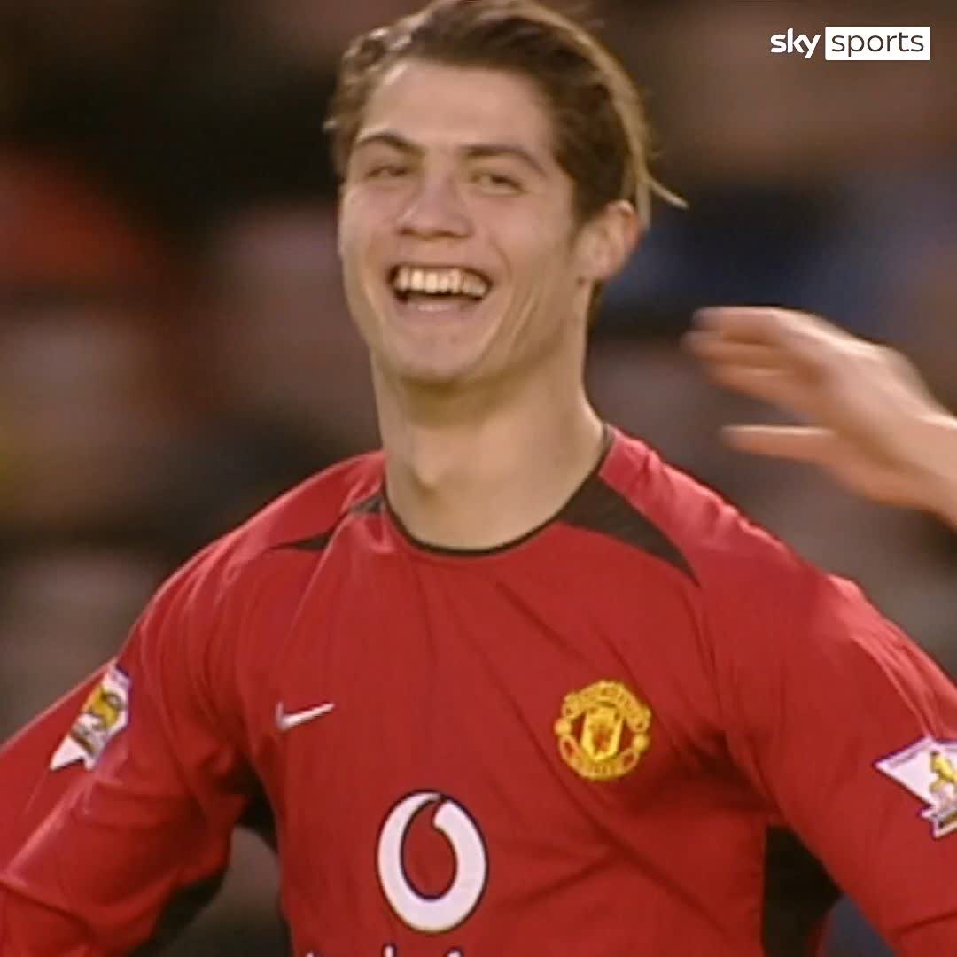 Happy birthday, Cristiano Ronaldo! 🐐 Check out Ronaldo’s unforgettable first goal in the Premier League! 🔴