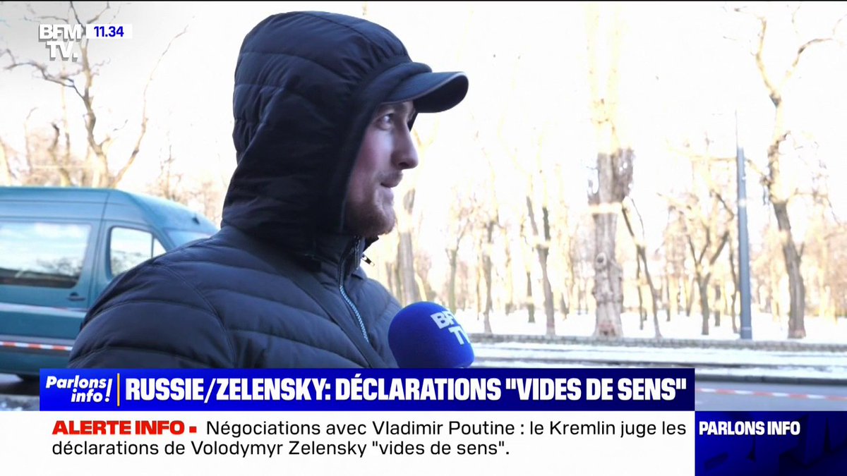🗨 "Il devrait parler avec Vladimir Poutine" Des Ukrainiens réagissent à la volonté de Volodymyr Zelensky d'entamer des négociations avec son homologue russe