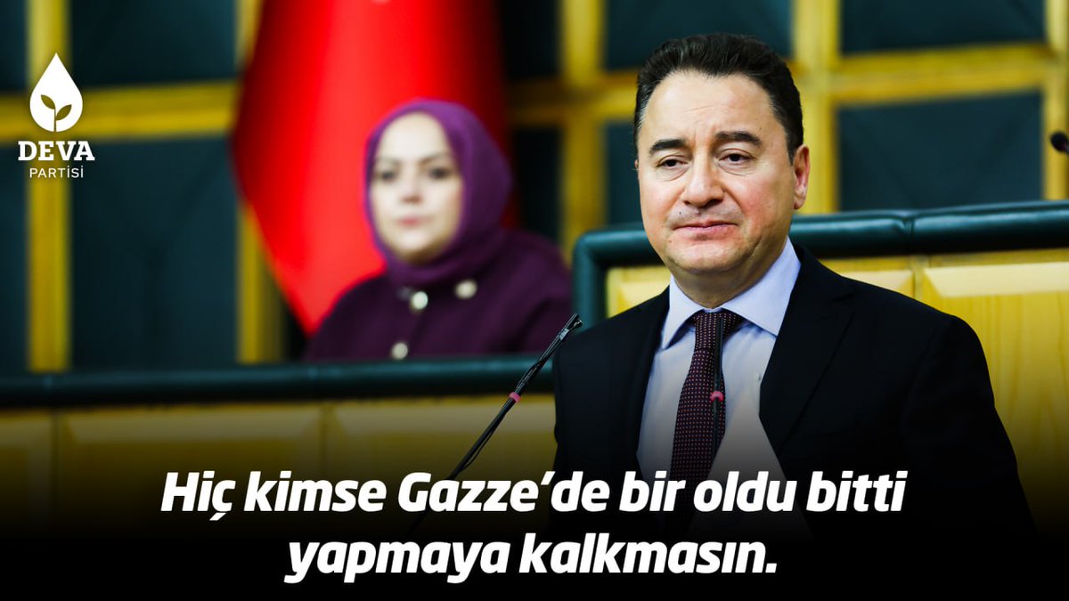 Hiç kimse Gazze’de bir oldu bitti yapmaya kalkmasın. Gazze, Filistinli kardeşlerimizindir. Filistin davası, bizim davamızdır.