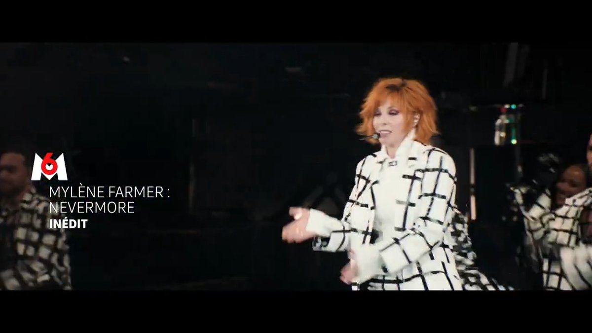 "Vous avez fait de ma vie un voyage extraordinaire" Vous avez rendez-vous avec une icône 🎶 "Mylène Farmer - Nevermore 2023/2024", samedi 8 février à 21:10 sur M6 et en streaming sur M6+