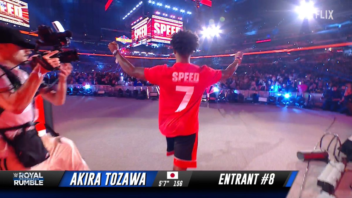 IShowSpeed'in kariyeri çok kısa sürdü. #WWEonNetflix #RoyalRumble