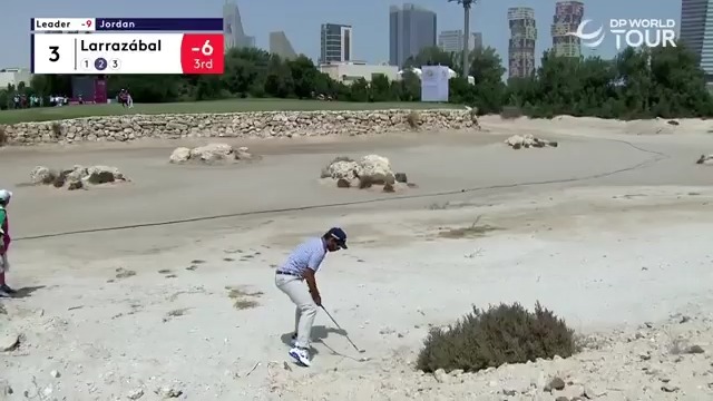 .Pablo Larrazabal's outrageous recovery from the rocks 🤯 #CBQMasters | #TourArchive