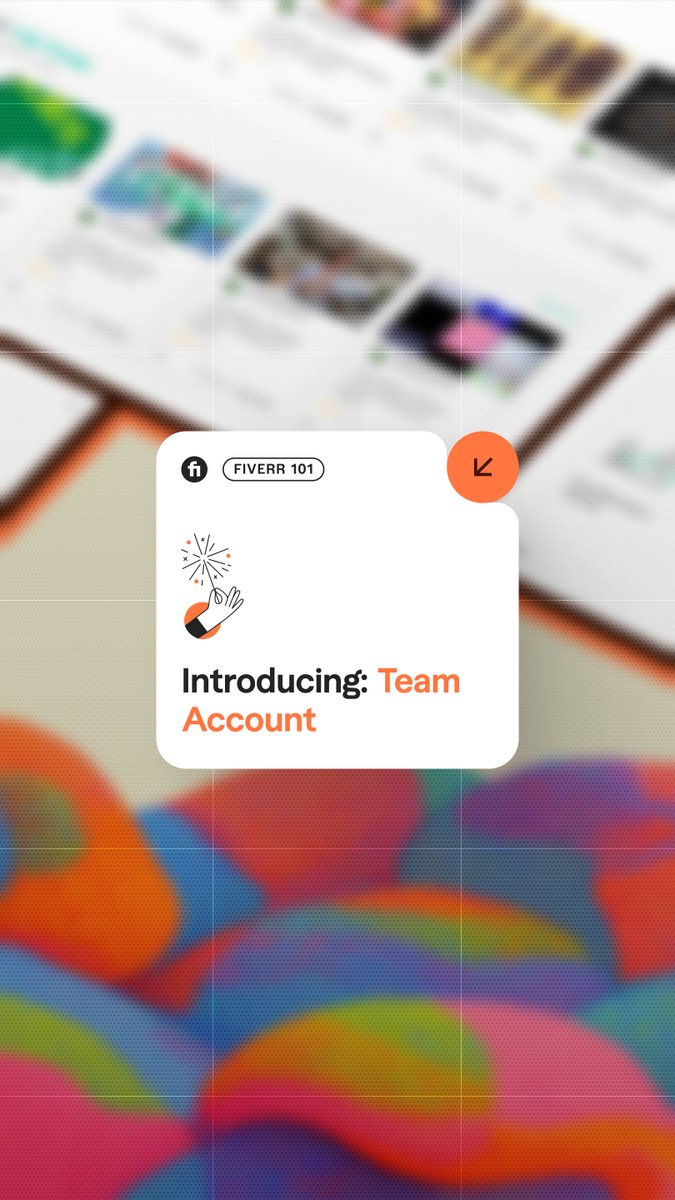 Freelancers, meet Team Account. A new solution designed to help make collaborating on Fiverr smoother than before. Learn more here: