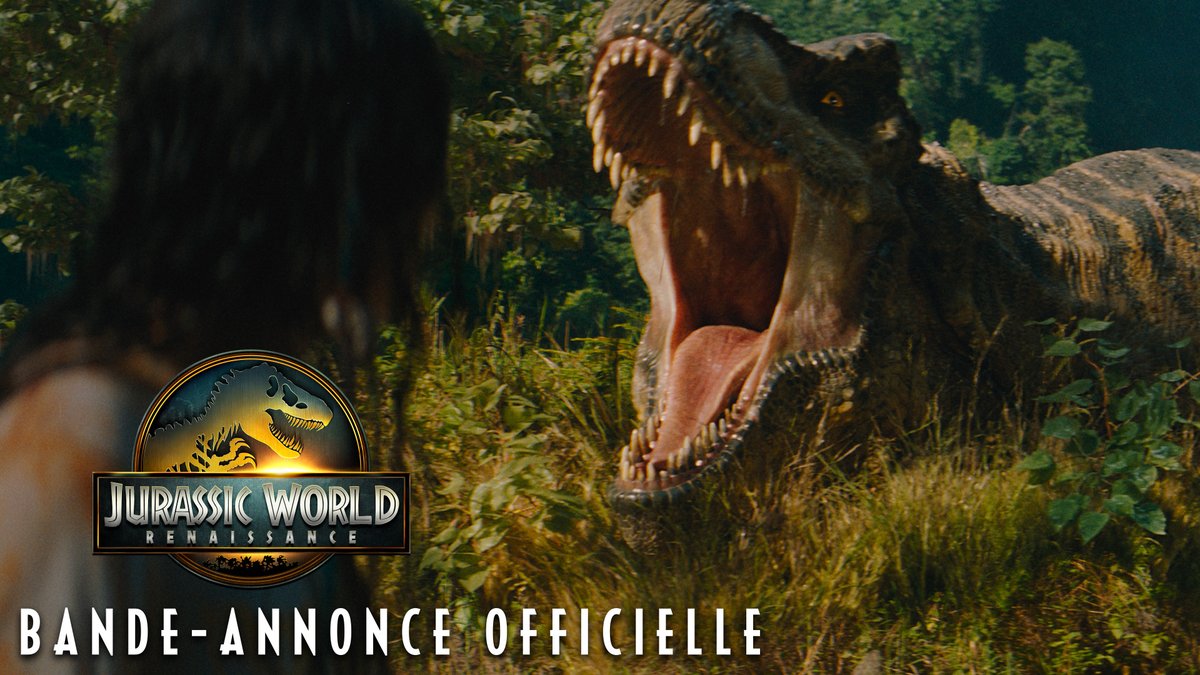 La bande-annonce du prochain film Jurassic World avec Scarlett Johansson a été dévoilée.🦖 Le 4 juillet au cinéma.