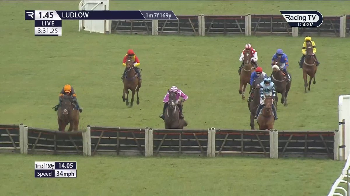 Viyanni, third to Lulamba last time, makes it two from three over hurdles for Harry Derham. A good effort too from runner-up Mister Cessna - he made his British debut in Grade 2 company last time - as the first and second finish well clear at Ludlow Racecourse