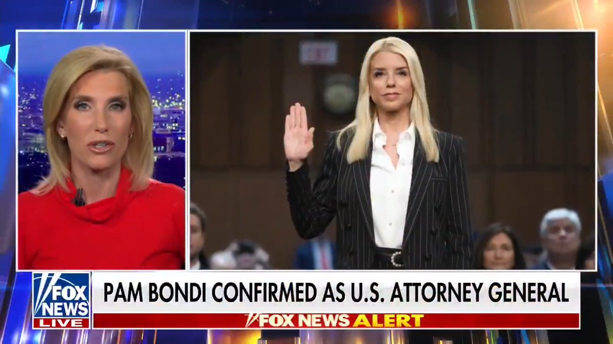 The confirmation of Pam Bondi wasn’t about qualifications—it was about politics. Only one Democrat, Fetterman, voted for her. Despicable. She's eminently qualified, proving this is all about politics with Democrats right now.