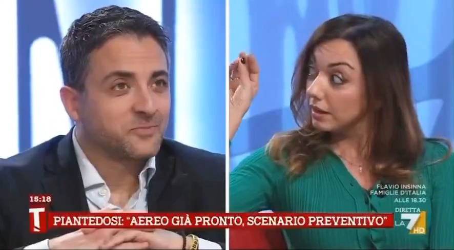 L'On. Montaruli abbaia in tv perché le ricordano che è stata condannata per peculato. Non dico il pudore, che è un sentimento antico, ma una pragmatica sensazione di risultare imbarazzanti no? #tagadà