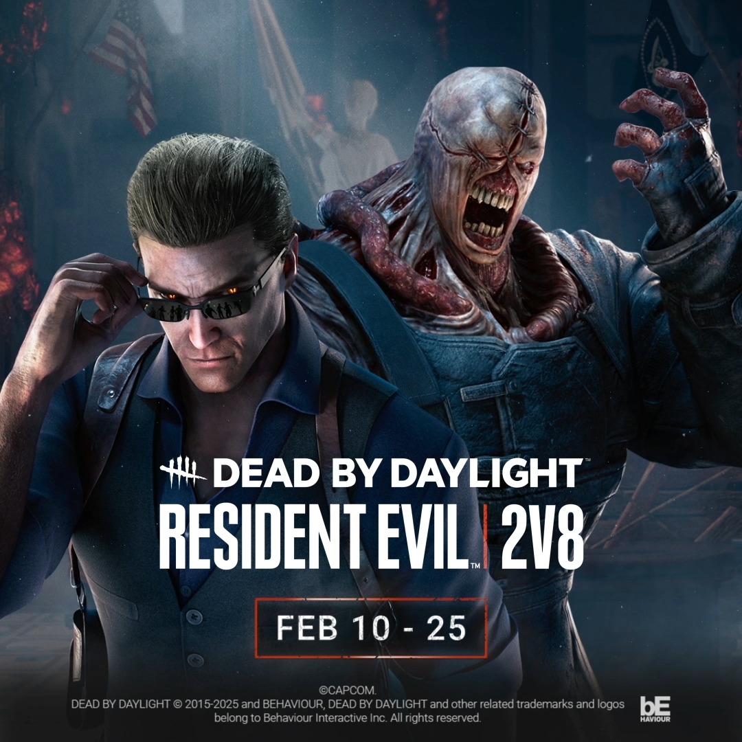 They meet at last. 2v8: Resident Evil is coming to Dead by Daylight. Stay tuned for more
