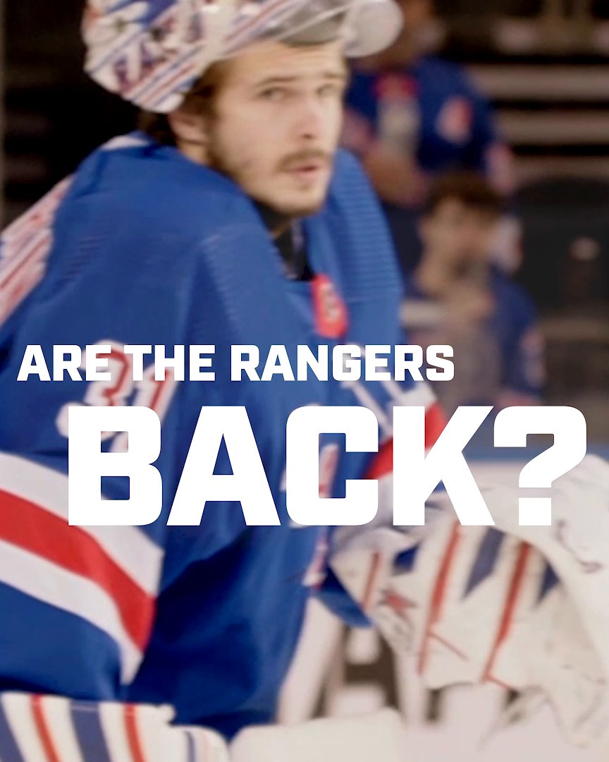 Are the Rangers back? 🗽 📺: Boston Bruins vs. New York Rangers TONIGHT at 7p ET on NHLonTNT, Sports on Max, and Sportsnet