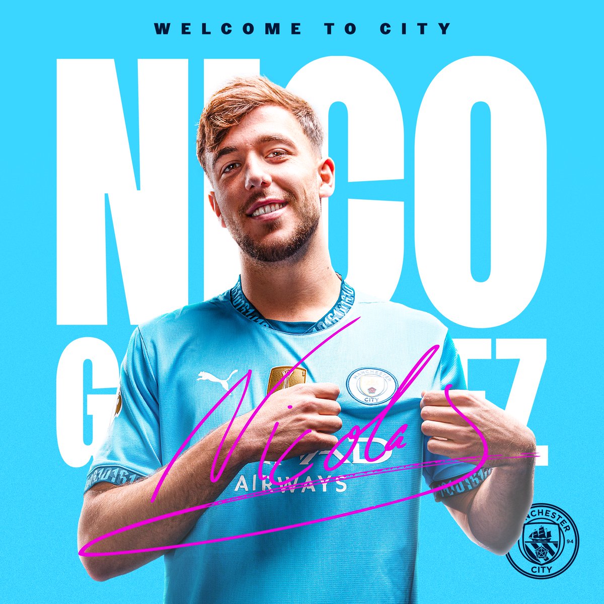 Nico's first City interview! 🗣️